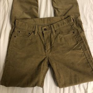 Levi's LEVI’s 511 W30 L32 Slim Fit Corduroy Jeans